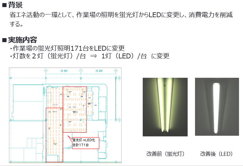 1 作業室照明をLEDに変更