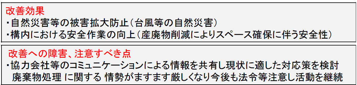 7-2廃棄木製ドラム増加によるリサイクル処理への取り組み